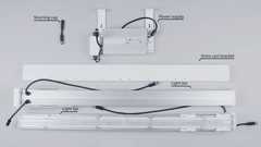 Tomatoes - Cucumbers - Peppers 4' x 4' LED Grow Light Lighting Kit