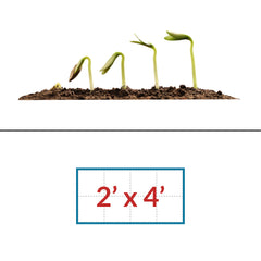 Seedlings 2' x 4' LED Grow Light Lighting Kit